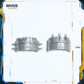 Warhammer 40K Orks Ork Deff Dread Shoulder Pads - Bits (Bitz)