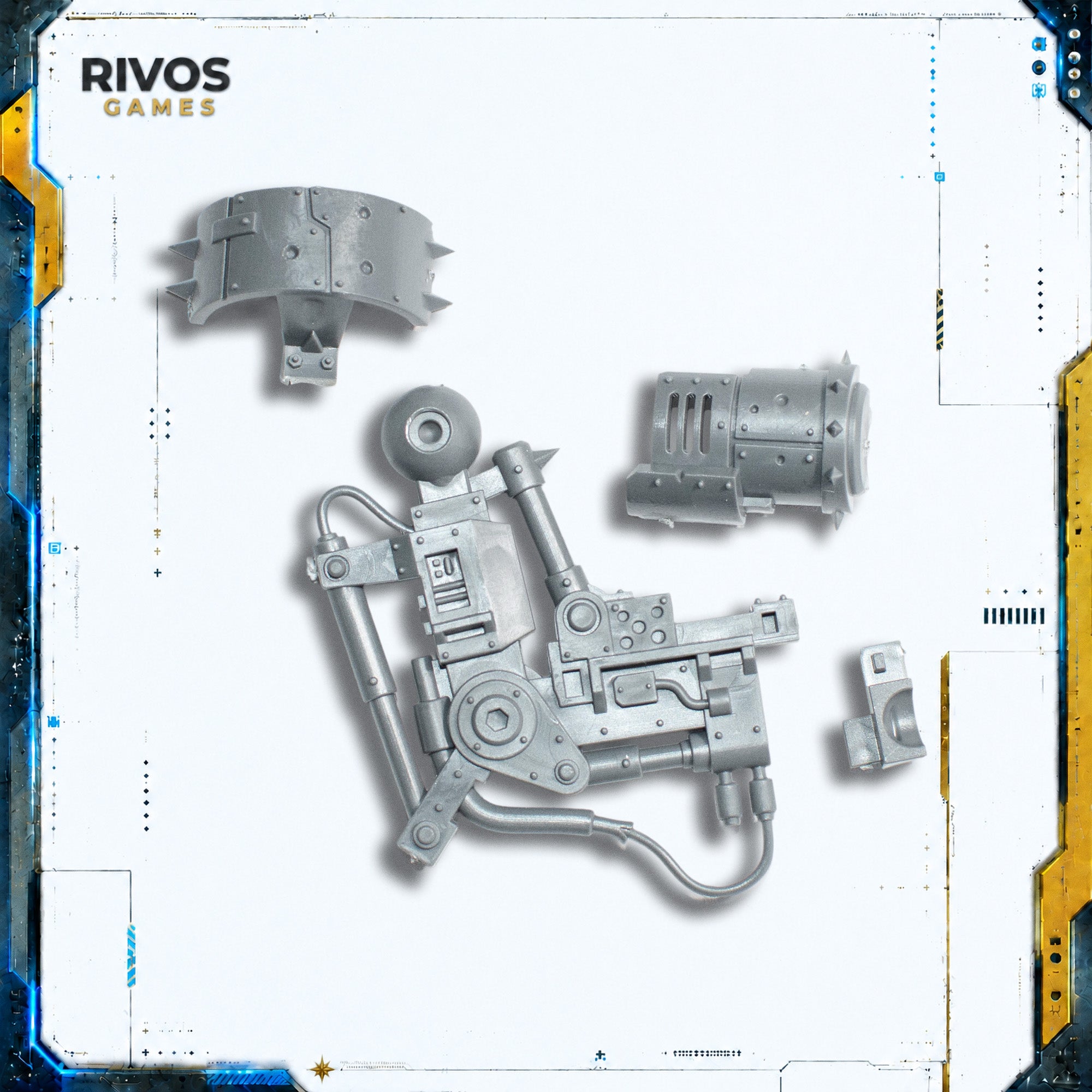 Warhammer 40K Orks Ork Deff Dread Right Arm A - Bits (Bitz)