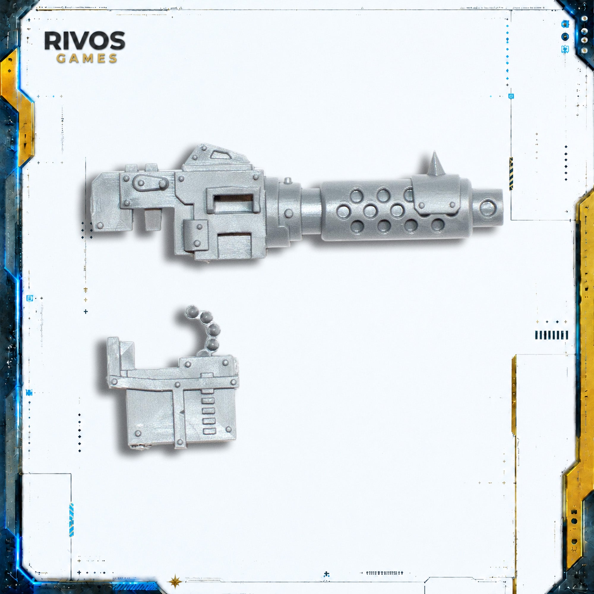 Warhammer 40K Orks Ork Deff Dread Big Shoota B - Bits (Bitz)