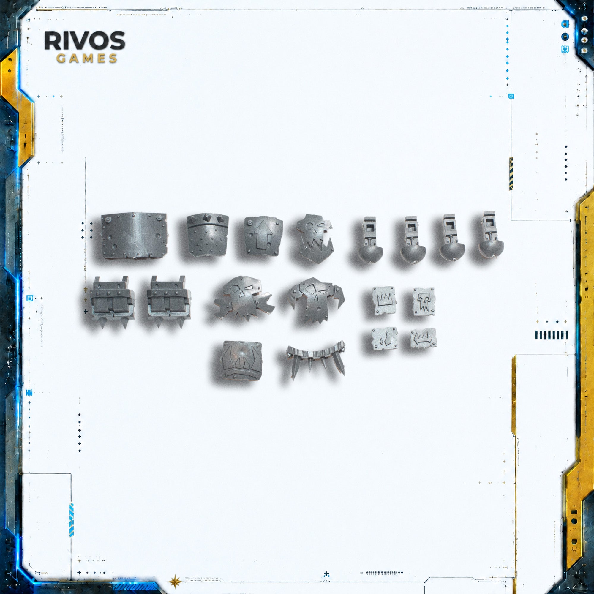 Warhammer 40K Orks Ork Deff Dread Accessories - Bits (Bitz)