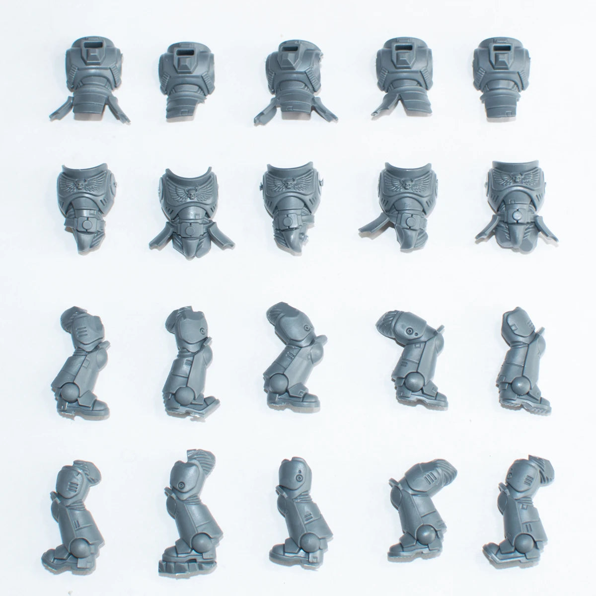 Warhammer 40K Space Marines Assault Intercessors Torso and Legs x 5 Bits Bitz