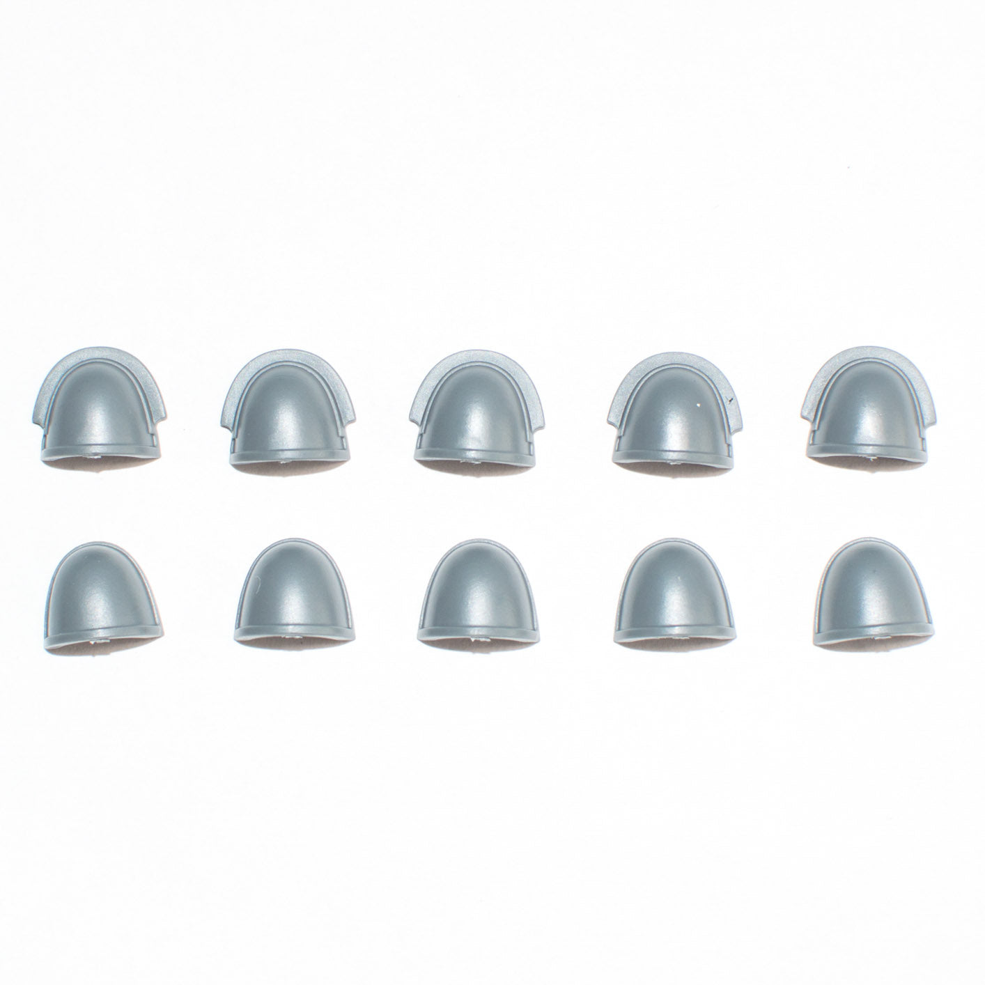 Space Marines Assault Intercessors Shoulder Pads x 10 - Space Marines - Authentic Sprue