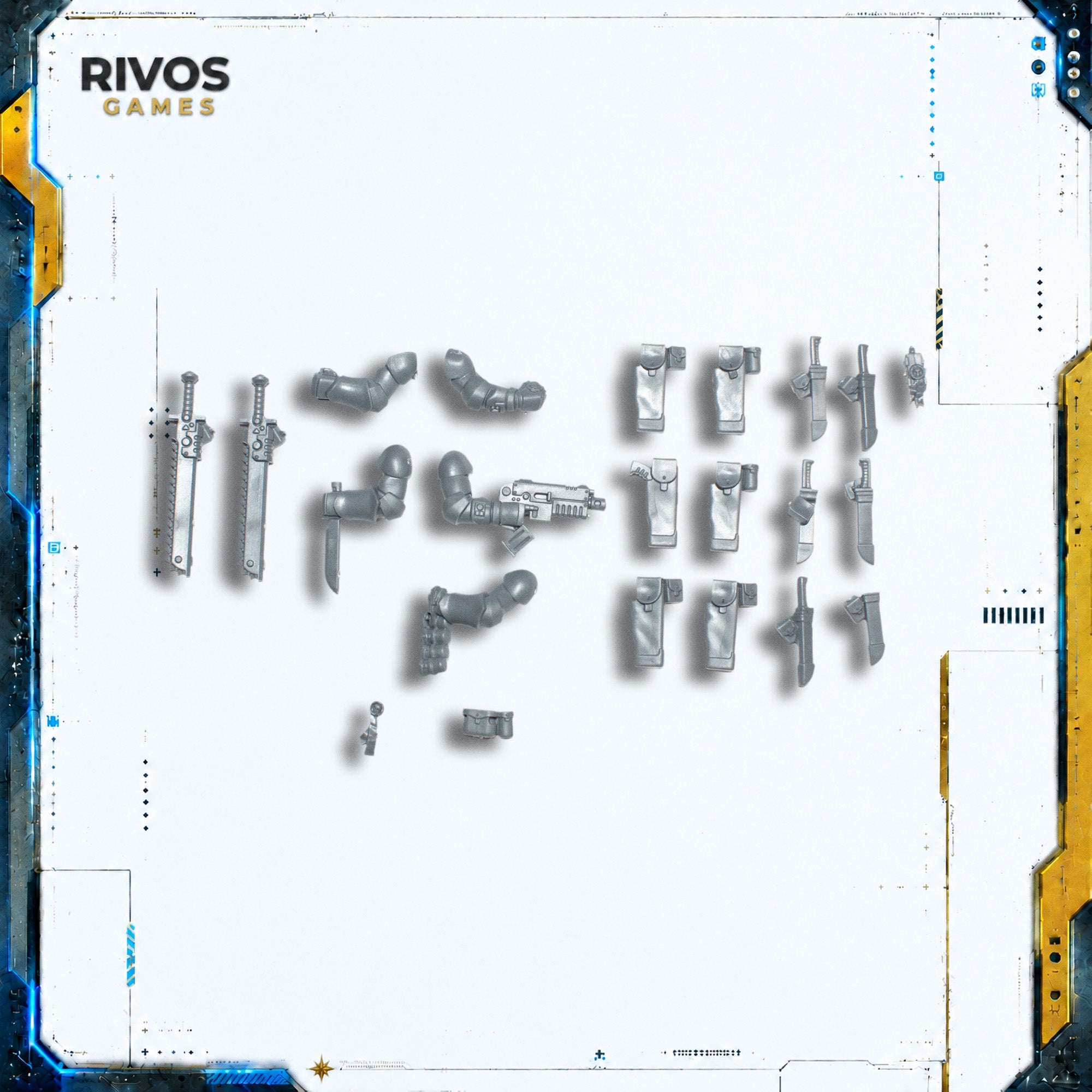 Warhammer 40K Space Marines Assault Intercessors Accessories - Bits (Bitz)