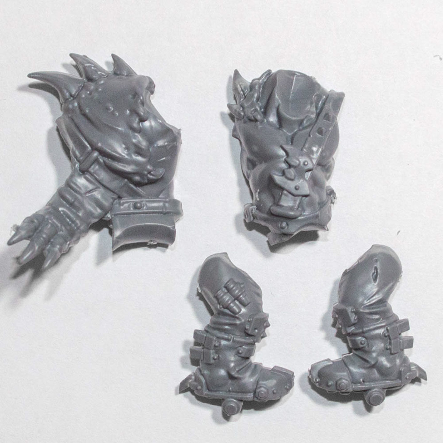 Orks Ork Squighog Boyz Nob Legs and Torso - Orks - Conversion Part