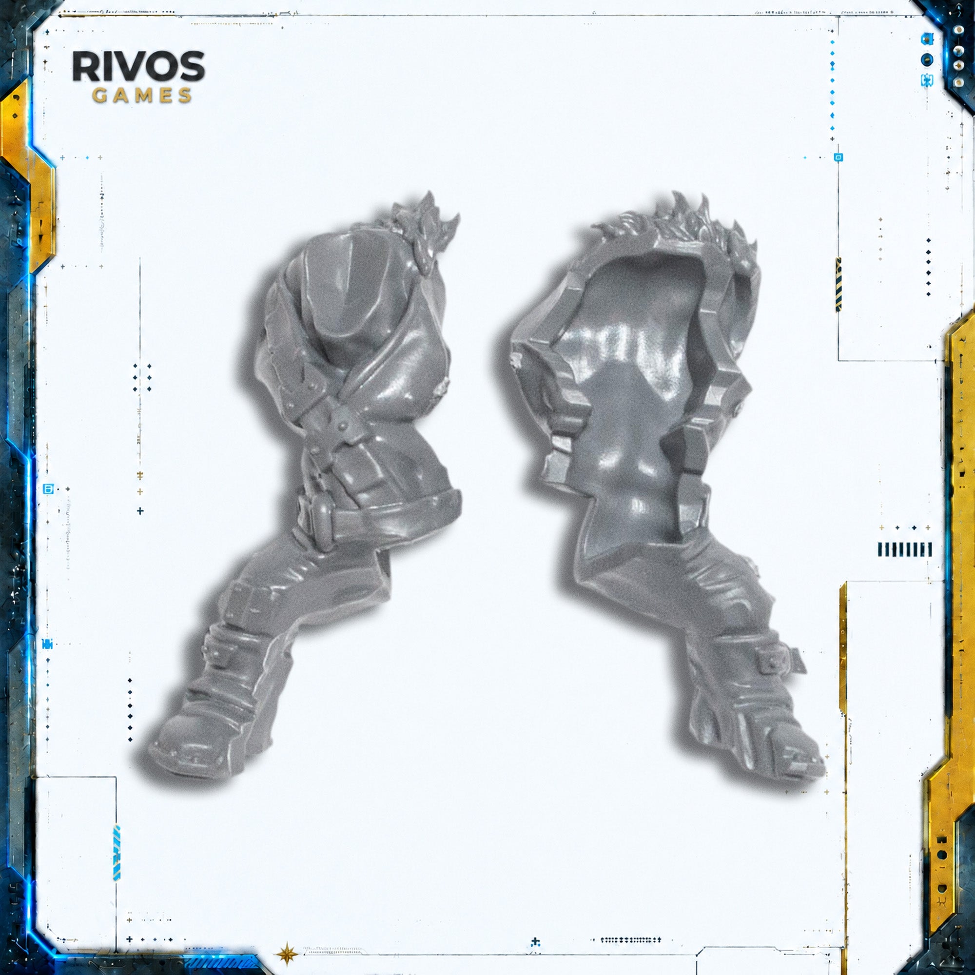 Warhammer 40K Orks Ork Squighog Boyz Rider Legs and Torso A - Bits (Bitz)