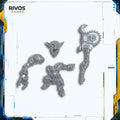 Warhammer 40K Orks Ork Squighog Boyz Saddlegit A - Bits (Bitz)