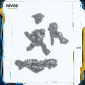 Warhammer 40K Orks Ork Squighog Boyz Saddlegit C - Bits (Bitz)