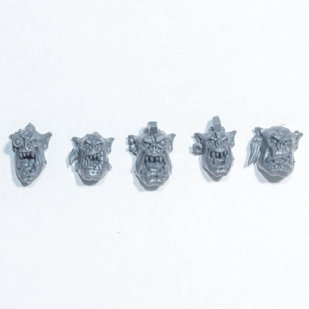 Warhammer 40K Orks Ork Squighog Boyz Heads Bits Bitz