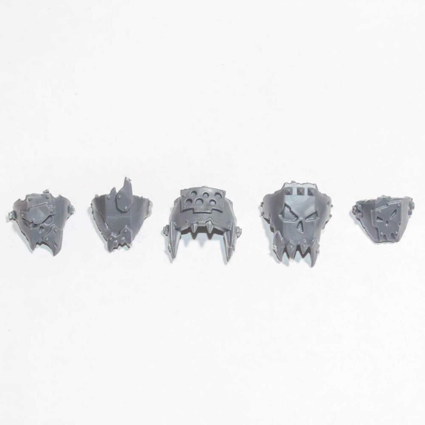Orks Ork Squighog Boyz Shoulder Pads x 5 - Orks - Kitbash Bit