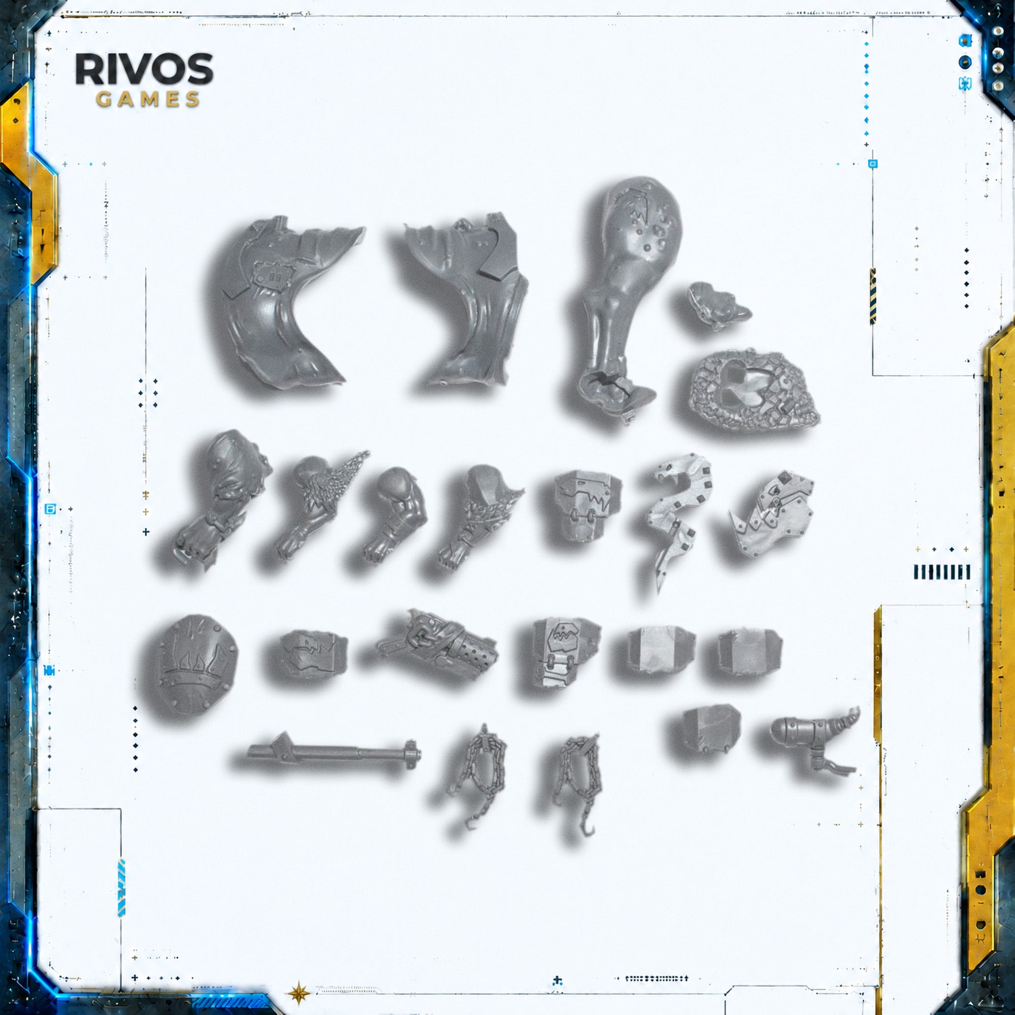 Warhammer 40K Orks Ork Squighog Boyz Accessories - Bits (Bitz)