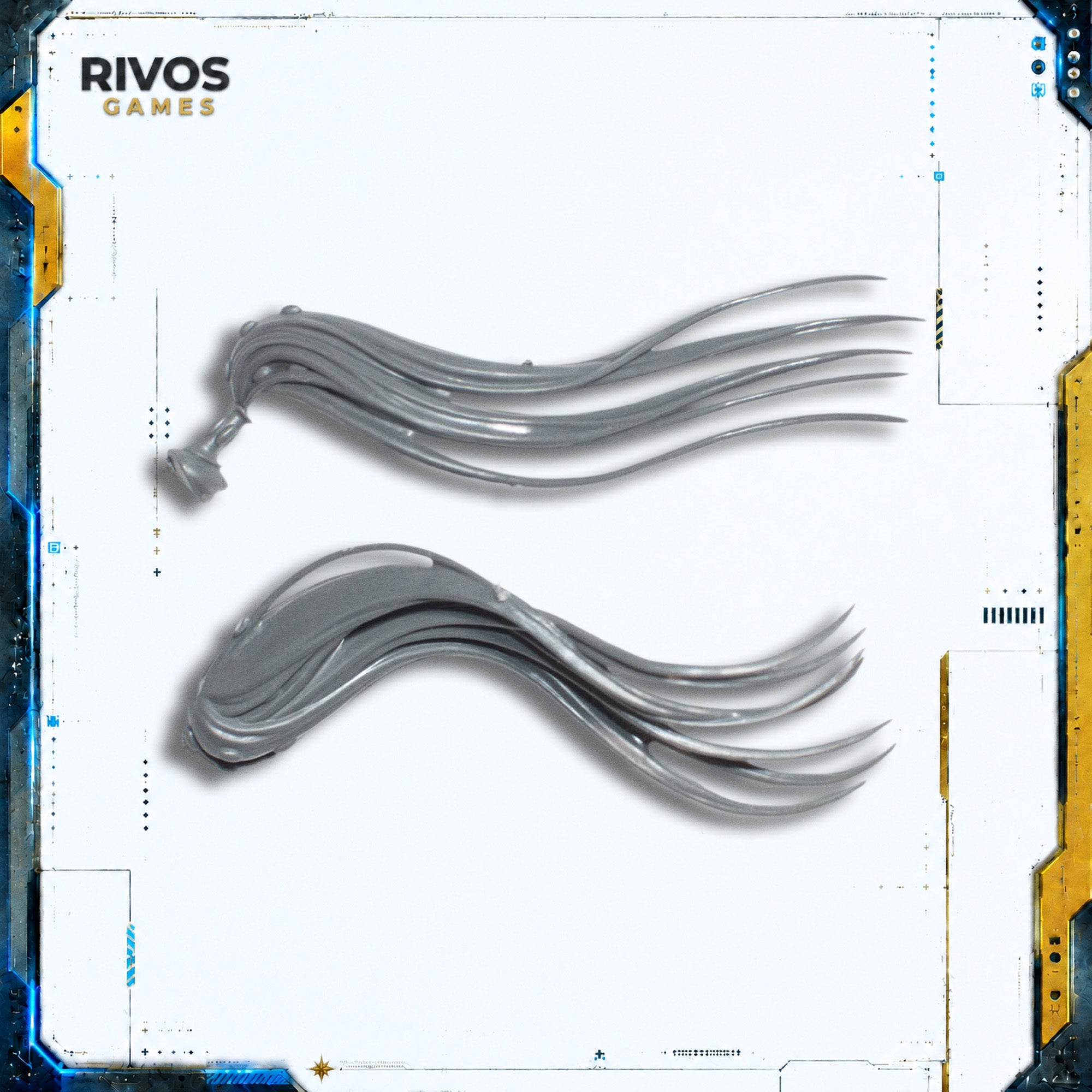 Warhammer Lumineth Archmage Teclis Hair - Bits (Bitz)