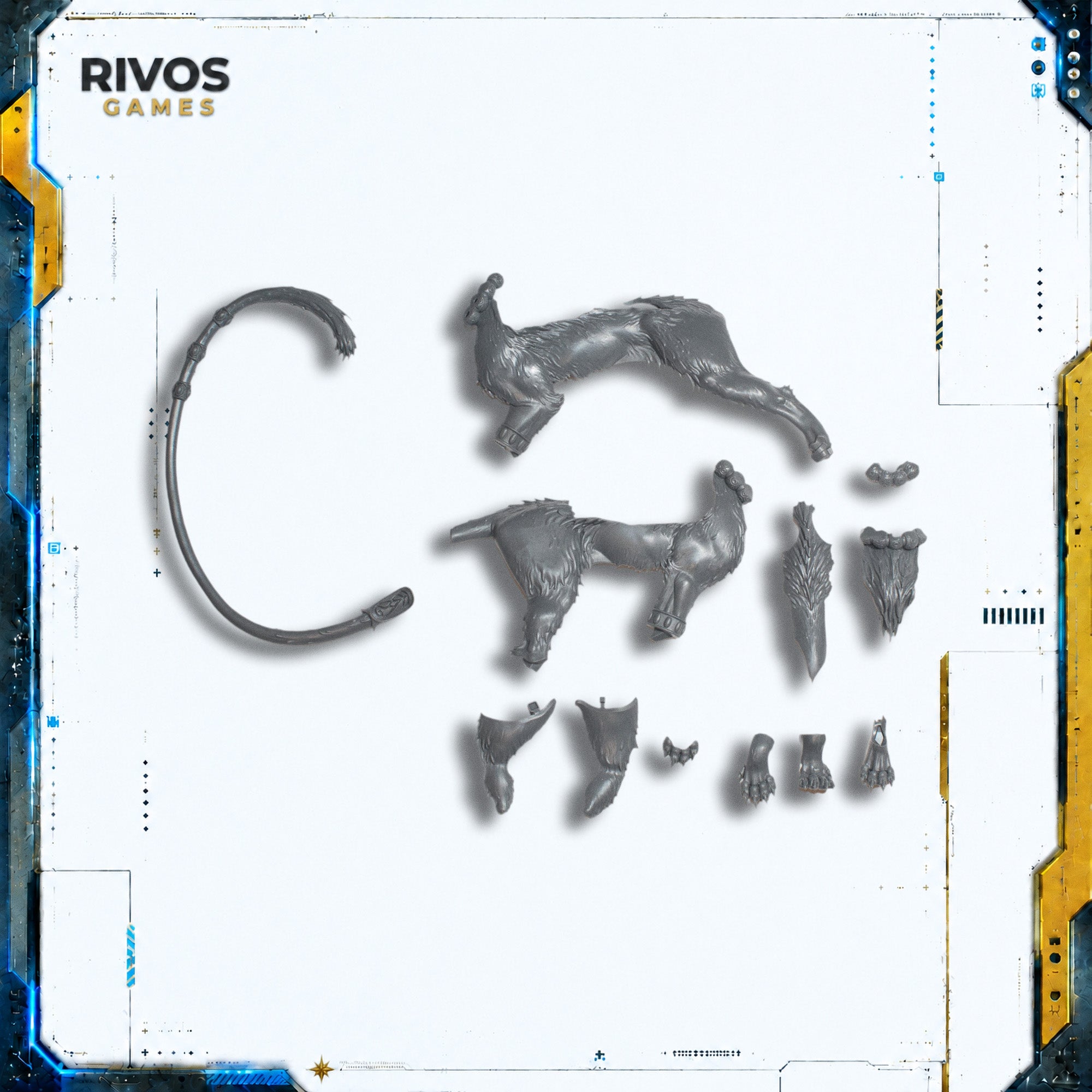 Warhammer Lumineth Archmage Teclis Celennar Body - Bits (Bitz)