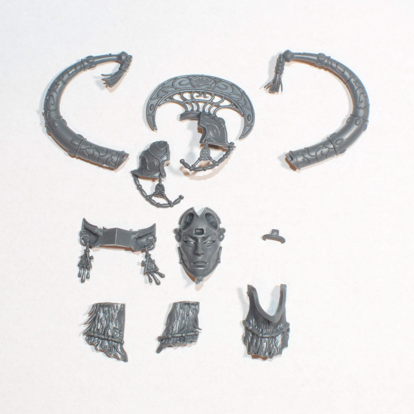 Lumineth Archmage Teclis Celennar Head - Age of Sigmar - Authentic Sprue