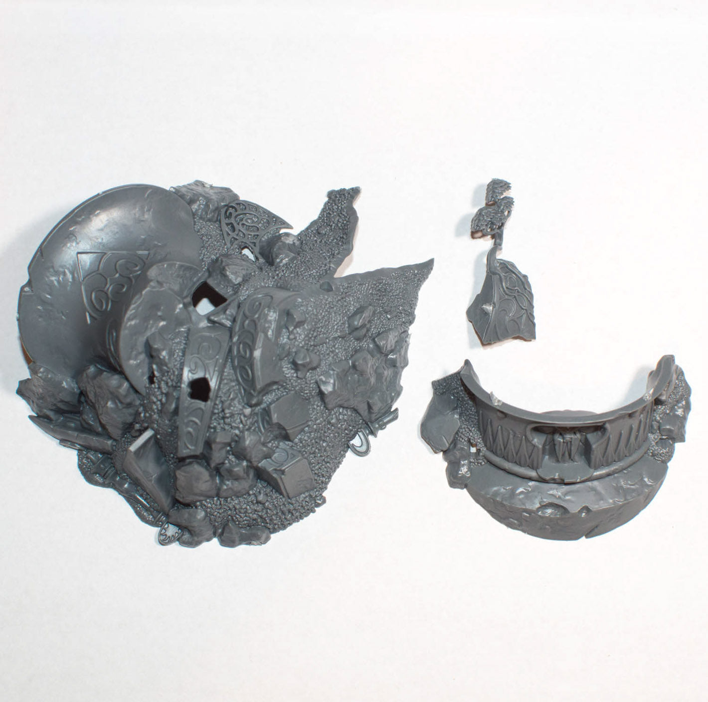 Lumineth Archmage Teclis Scenic Base Ruins A - Age of Sigmar - Kitbash Bit