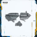 Warhammer Lumineth Archmage Teclis Scenic Base Ruins B - Bits (Bitz)
