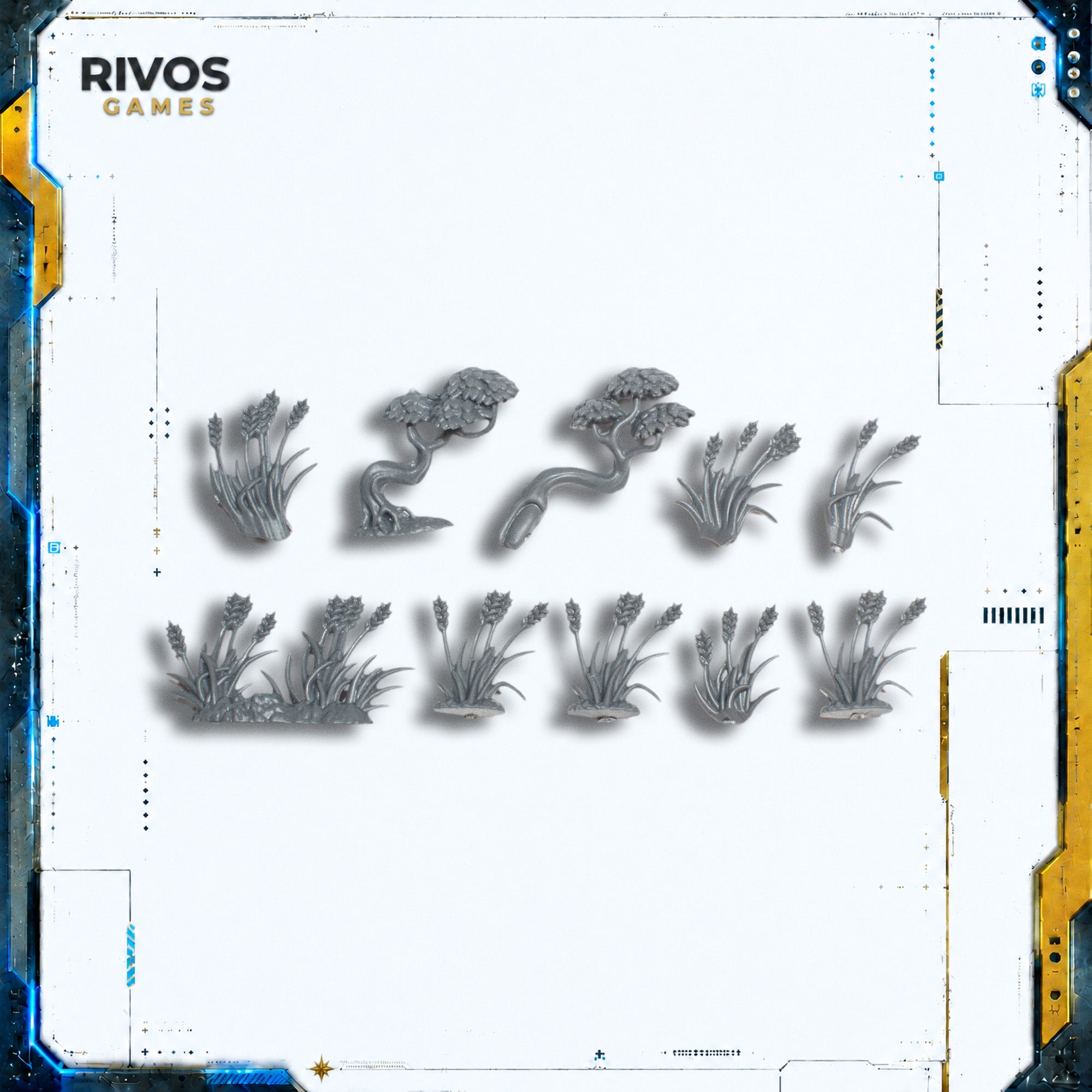 Warhammer Lumineth Archmage Teclis Base Accessories - Bits (Bitz)