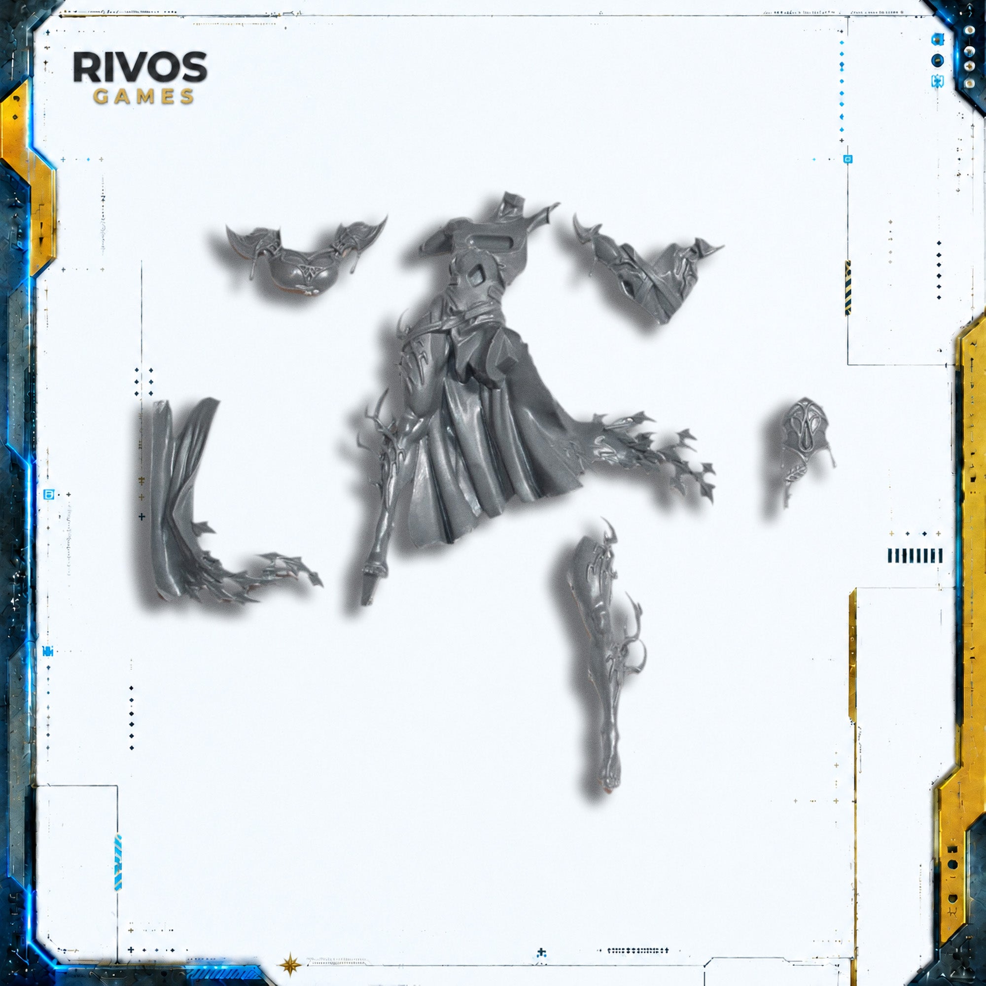 Warhammer Sylvaneth Alarielle The Everqueen Legs and Torso - Bits (Bitz)