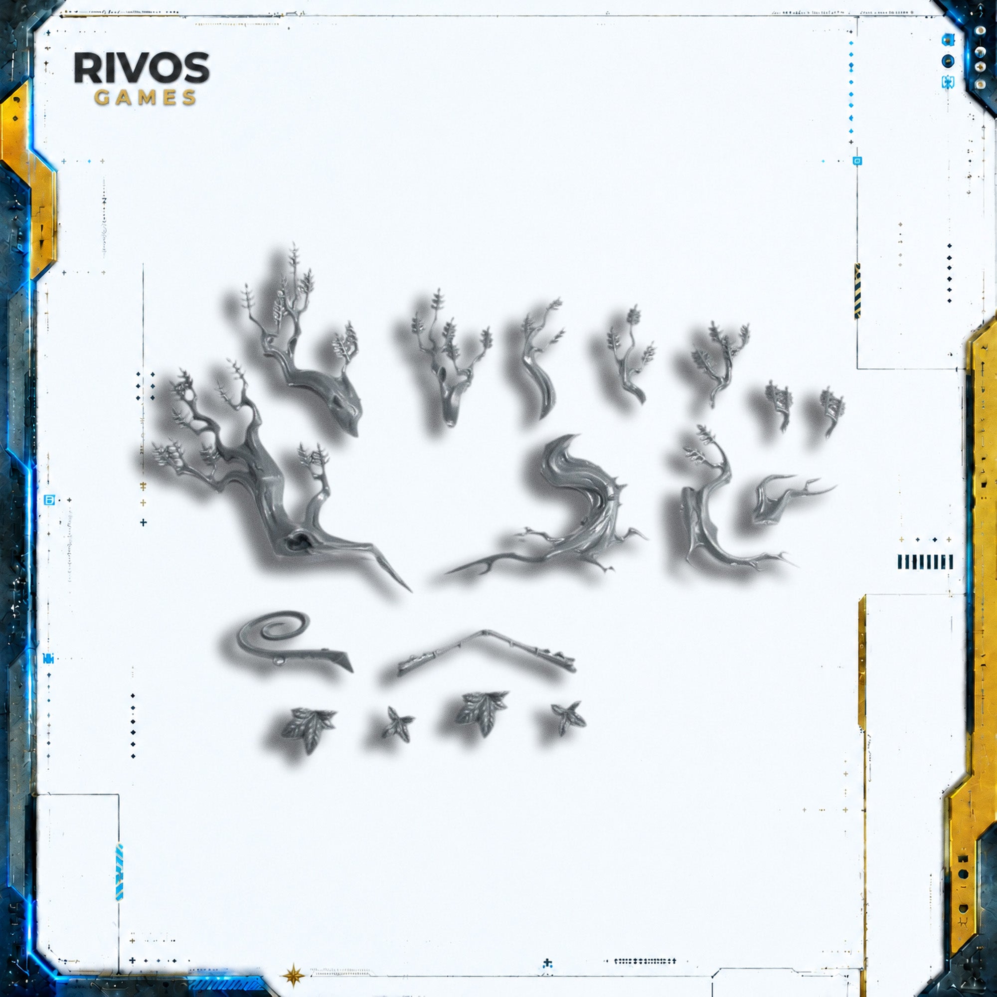 Warhammer Sylvaneth Alarielle The Everqueen Foliage and Accessories - Bits (Bitz)