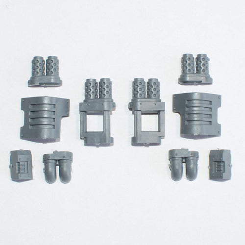 Horus Heresy Space Marines Leviathan Dreadnought Exhausts - Warhammer - Kitbash Bit