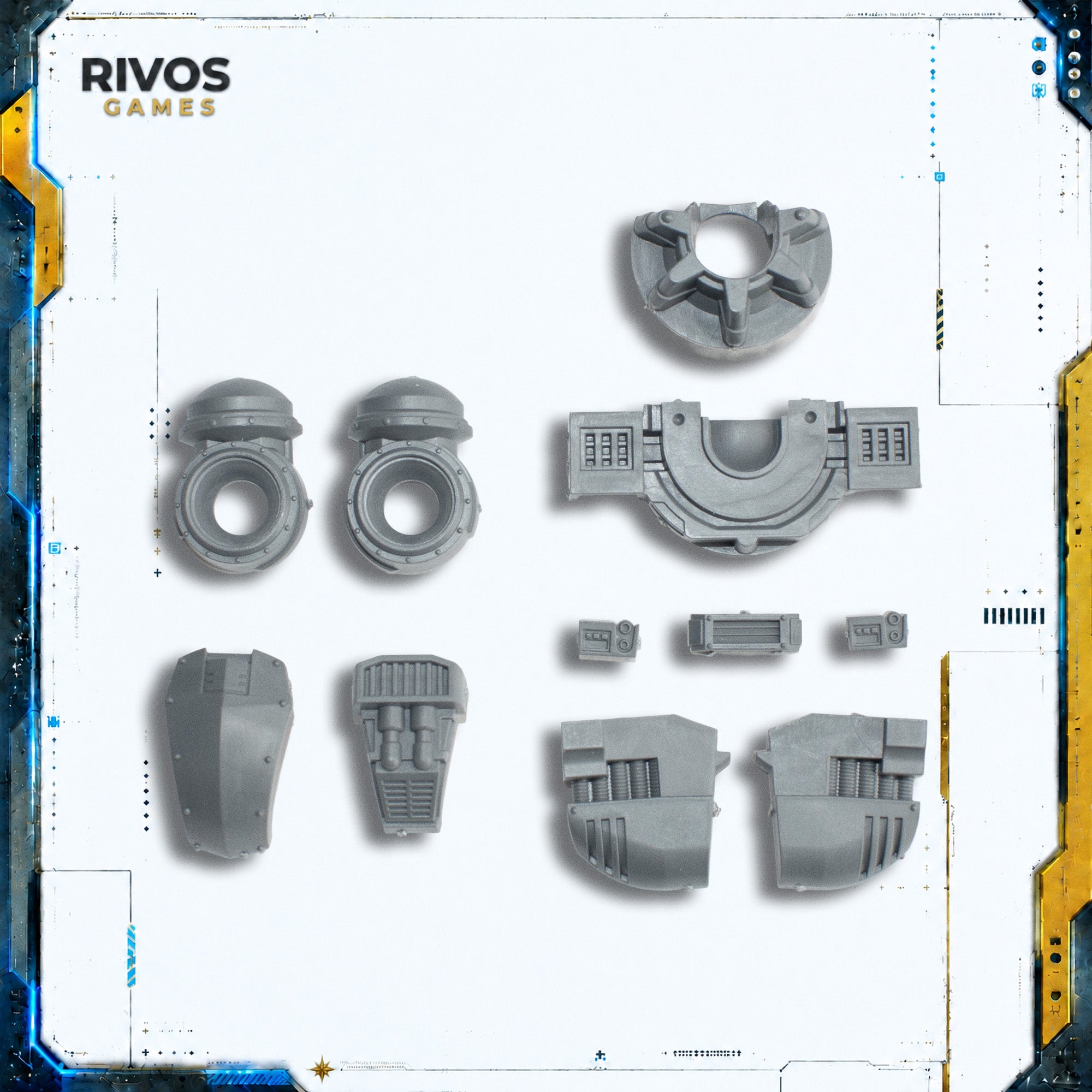 Horus Heresy Space Marines Leviathan Dreadnought Lower Torso - Bits (Bitz)