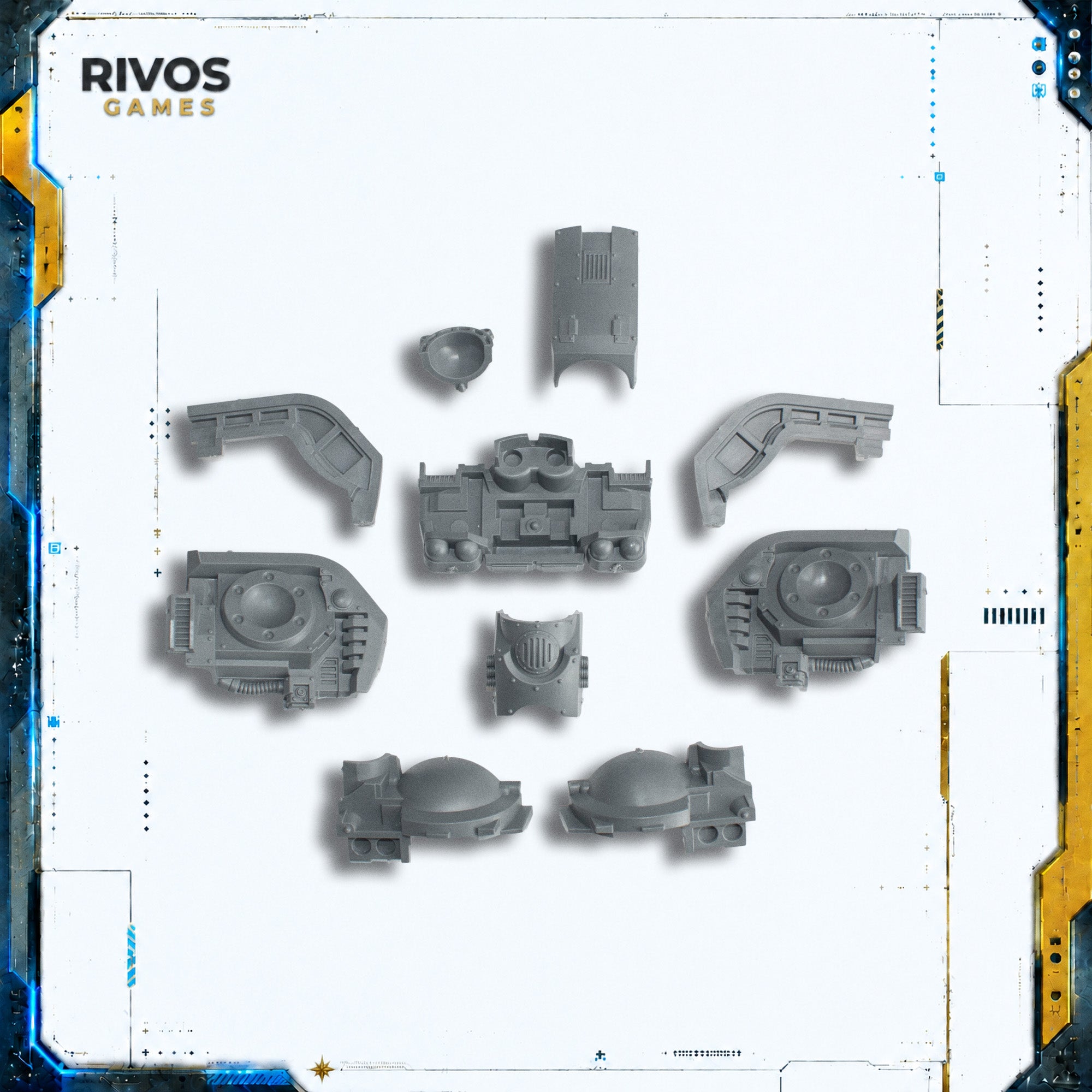 Horus Heresy Space Marines Leviathan Dreadnought Upper Torso - Bits (Bitz)