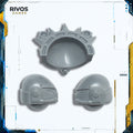 Horus Heresy Space Marines Leviathan Dreadnought Head - Bits (Bitz)
