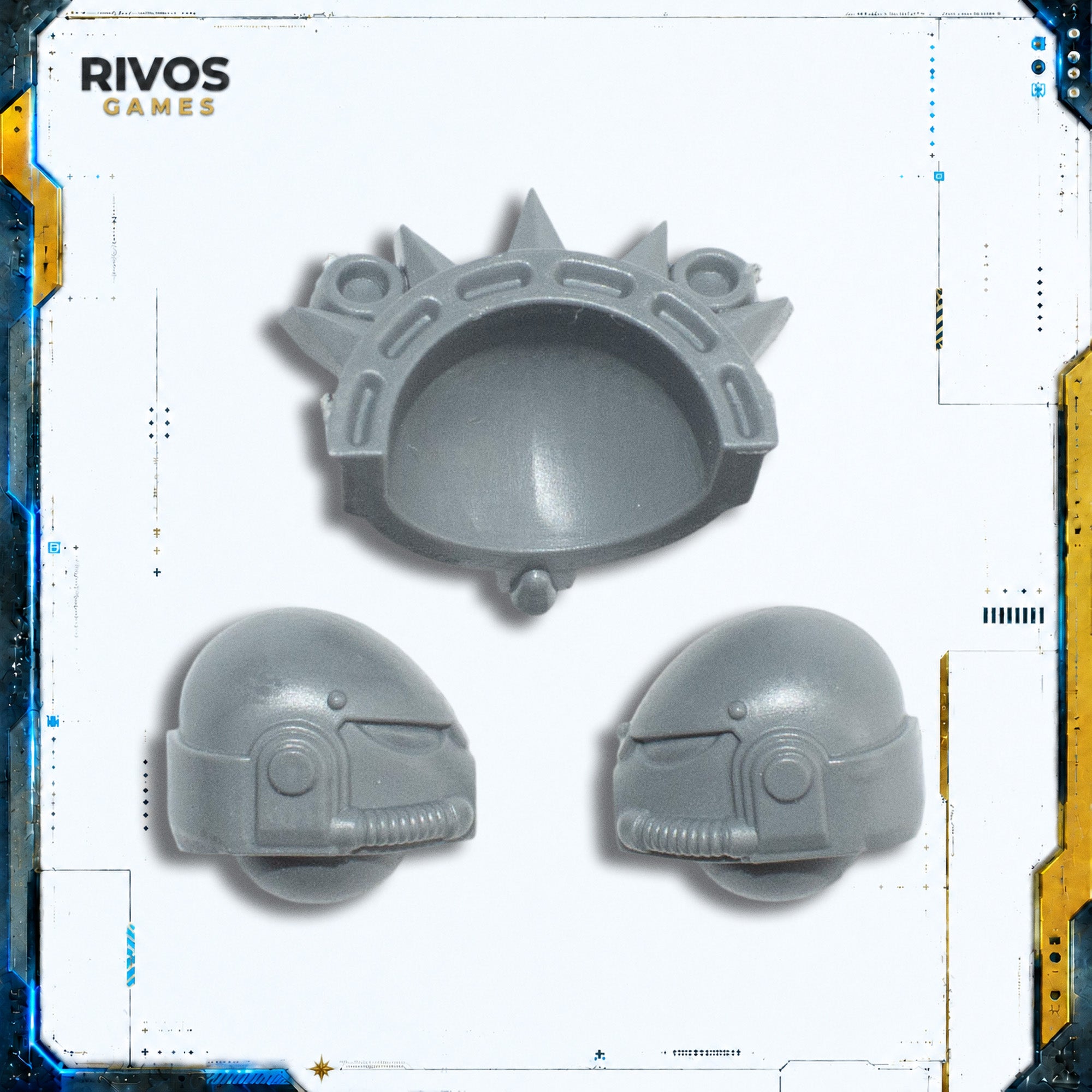 Horus Heresy Space Marines Leviathan Dreadnought Head - Bits (Bitz)