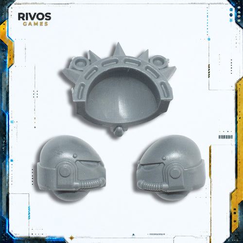 Horus Heresy Space Marines Leviathan Dreadnought Head - Bits (Bitz)