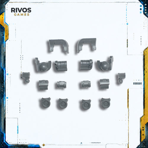 Horus Heresy Space Marines Leviathan Dreadnought Arm Joints - Bits (Bitz)