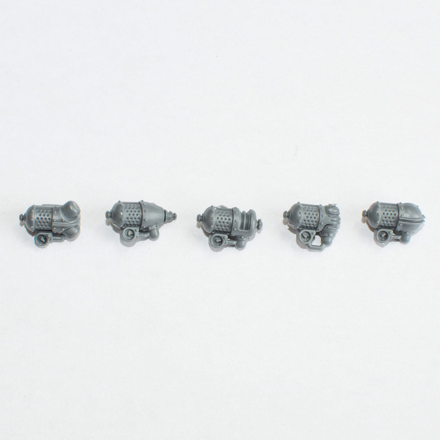 Kharadron Overlords Arkanaut Company Backpack x 5 A - Age of Sigmar - Conversion Part