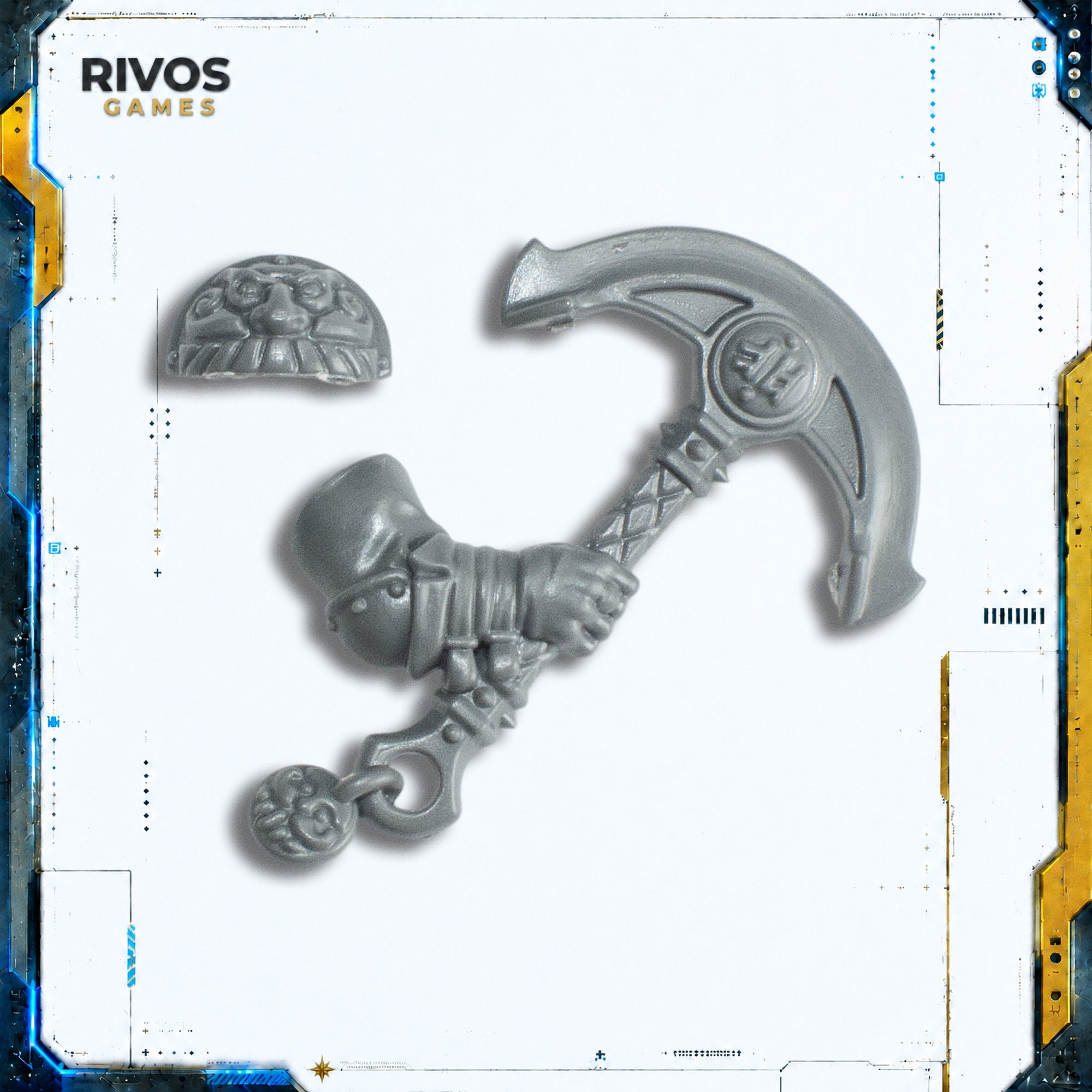 Warhammer Kharadron Overlords Arkanaut Company Captain Anchor - Bits (Bitz)
