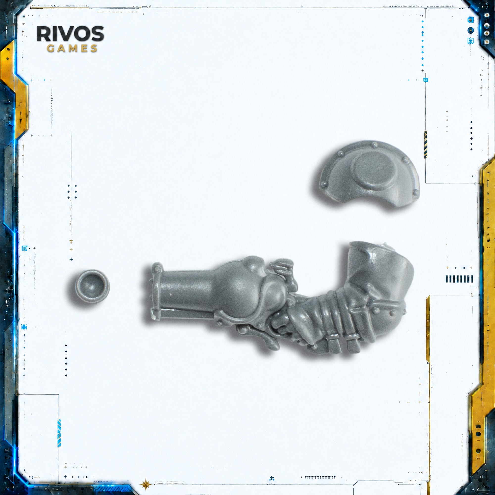 Warhammer Kharadron Overlords Arkanaut Company Aetherflare Pistol - Bits (Bitz)