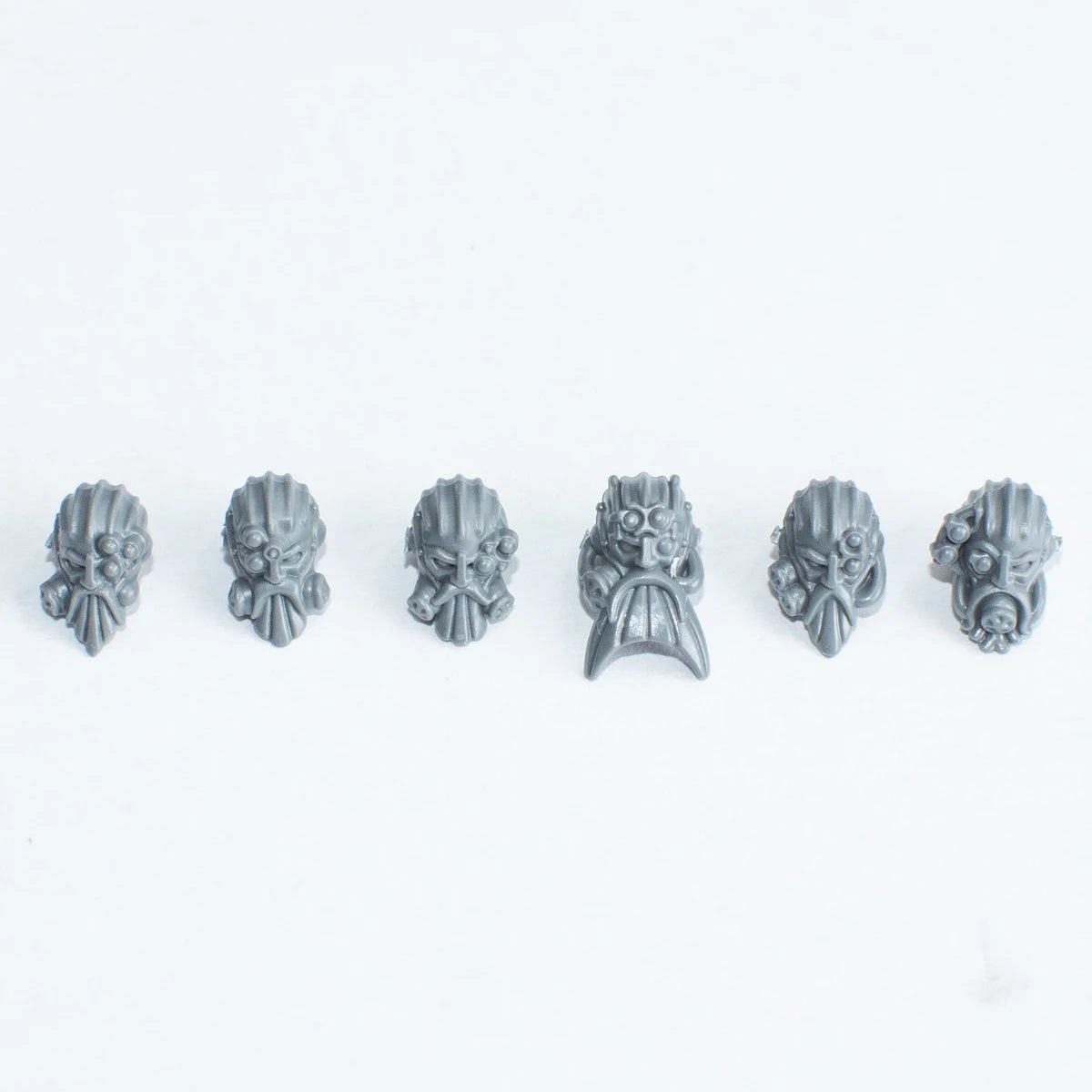 Warhammer Kharadron Overlords Arkanaut Company Heads x 6 A Bits Bitz