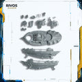 Warhammer Kharadron Overlords Arkanaut Frigate Hull - Bits (Bitz)