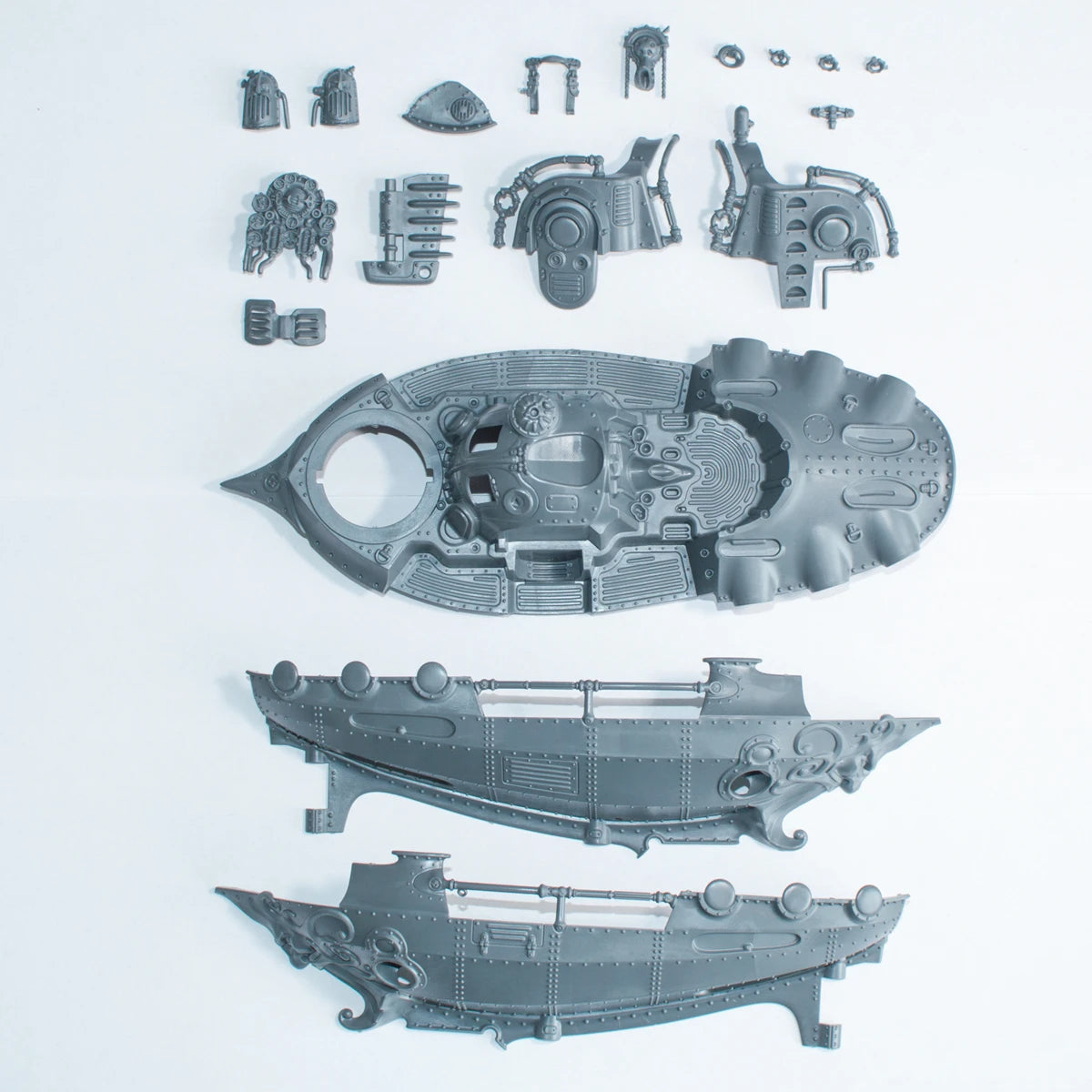 Warhammer Kharadron Overlords Arkanaut Frigate Hull Bits Bitz