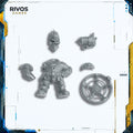 Warhammer Kharadron Overlords Arkanaut Frigate Captain - Bits (Bitz)