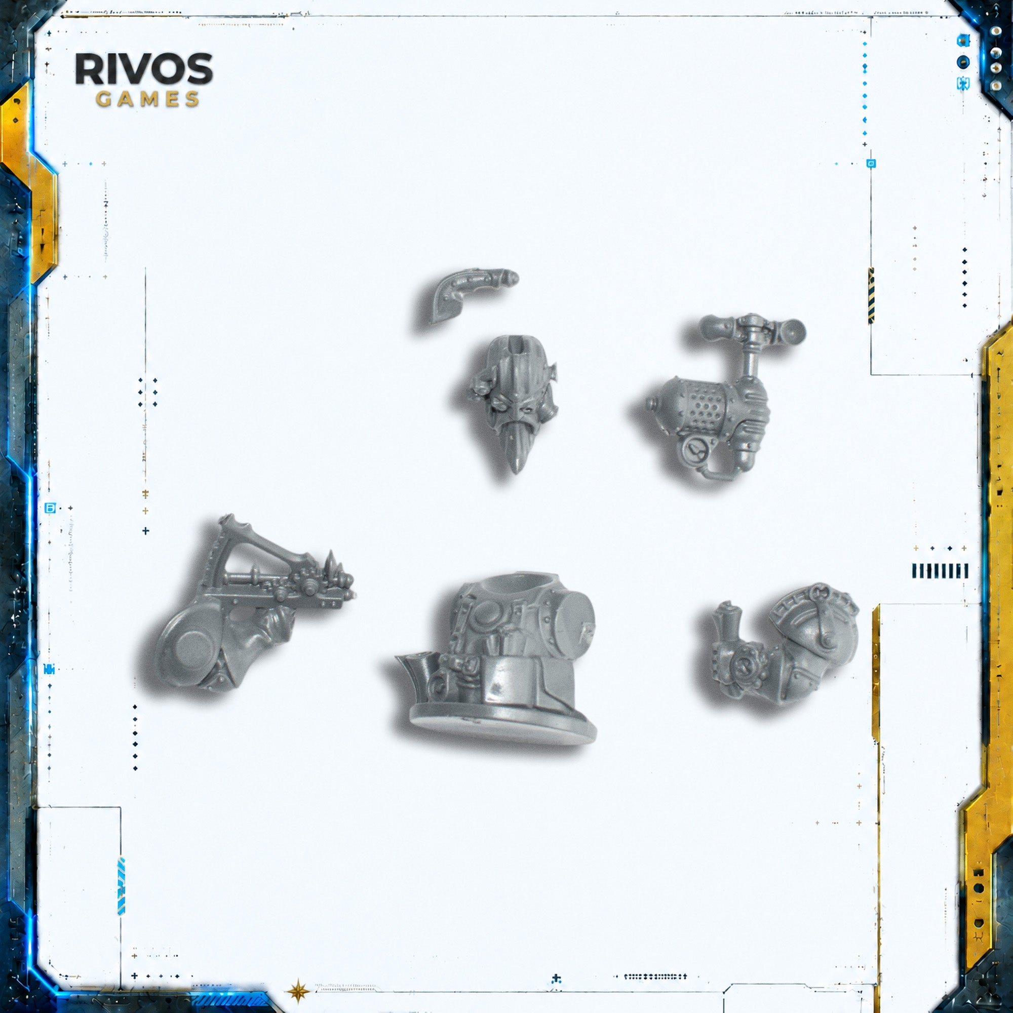 Warhammer Kharadron Overlords Arkanaut Frigate Navigator - Bits (Bitz)