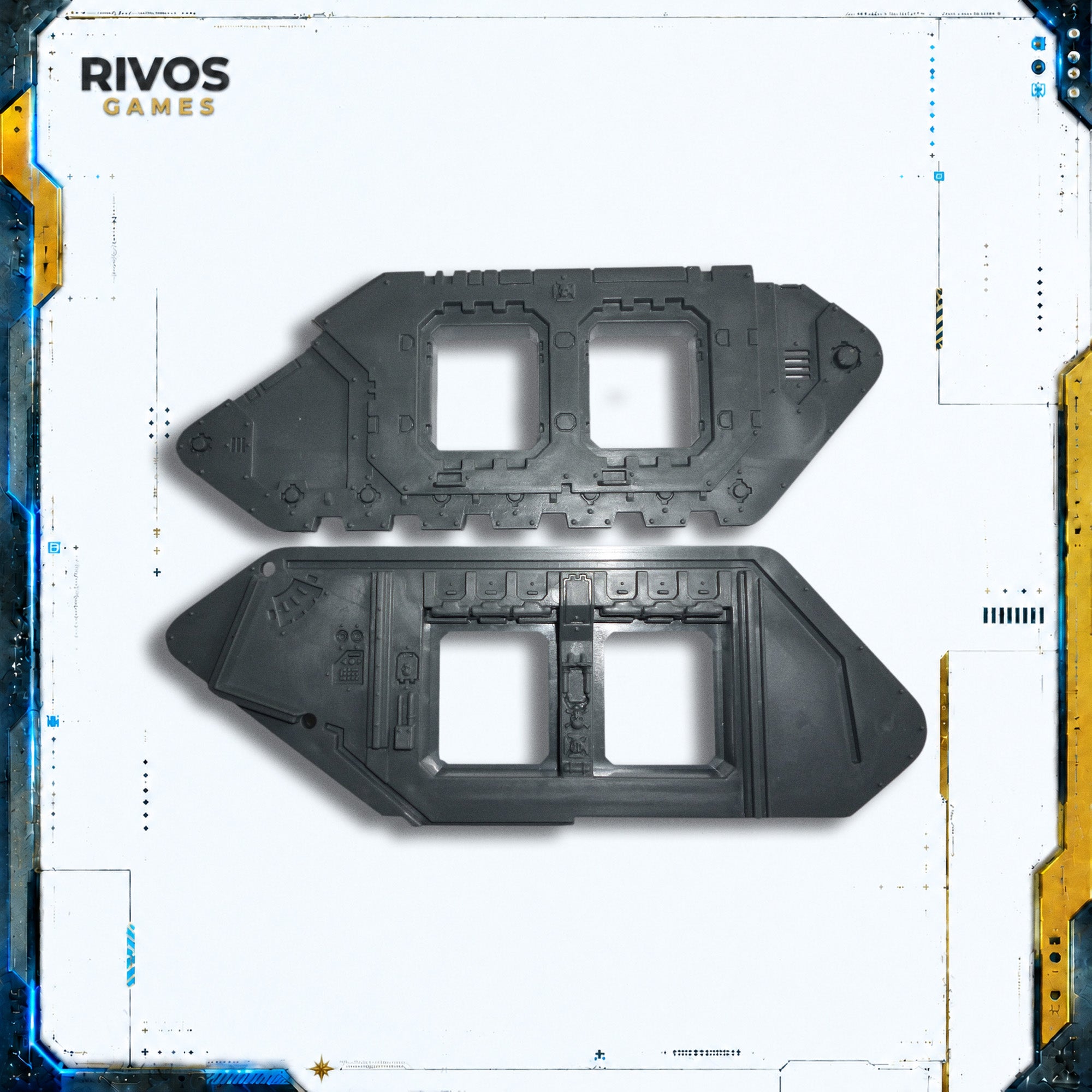 Warhammer 40K Space Marines Land Raider Left Hull - Bits (Bitz)
