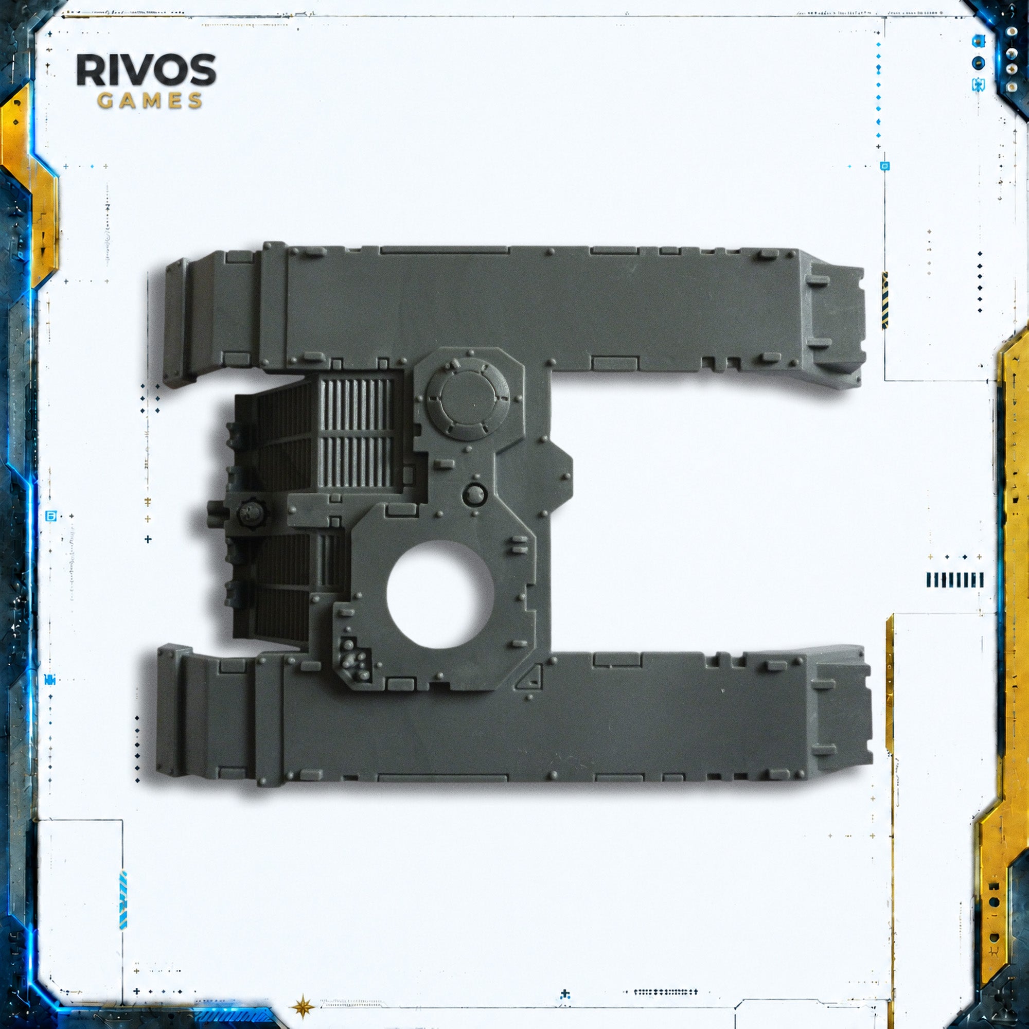 Warhammer 40K Space Marines Land Raider Hull Roof Plate - Bits (Bitz)