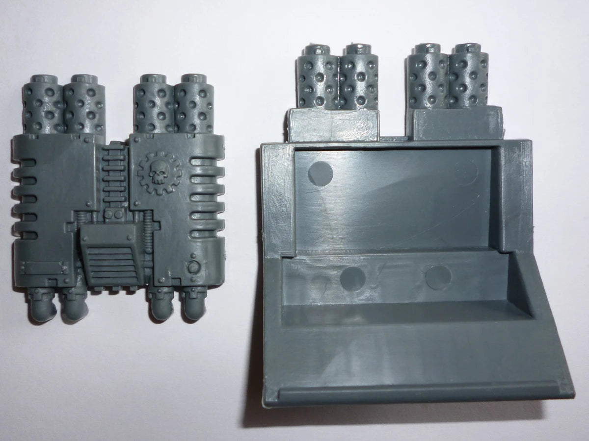 Warhammer 40K Space Marines Land Raider Exhaust Assembly Bits Bitz