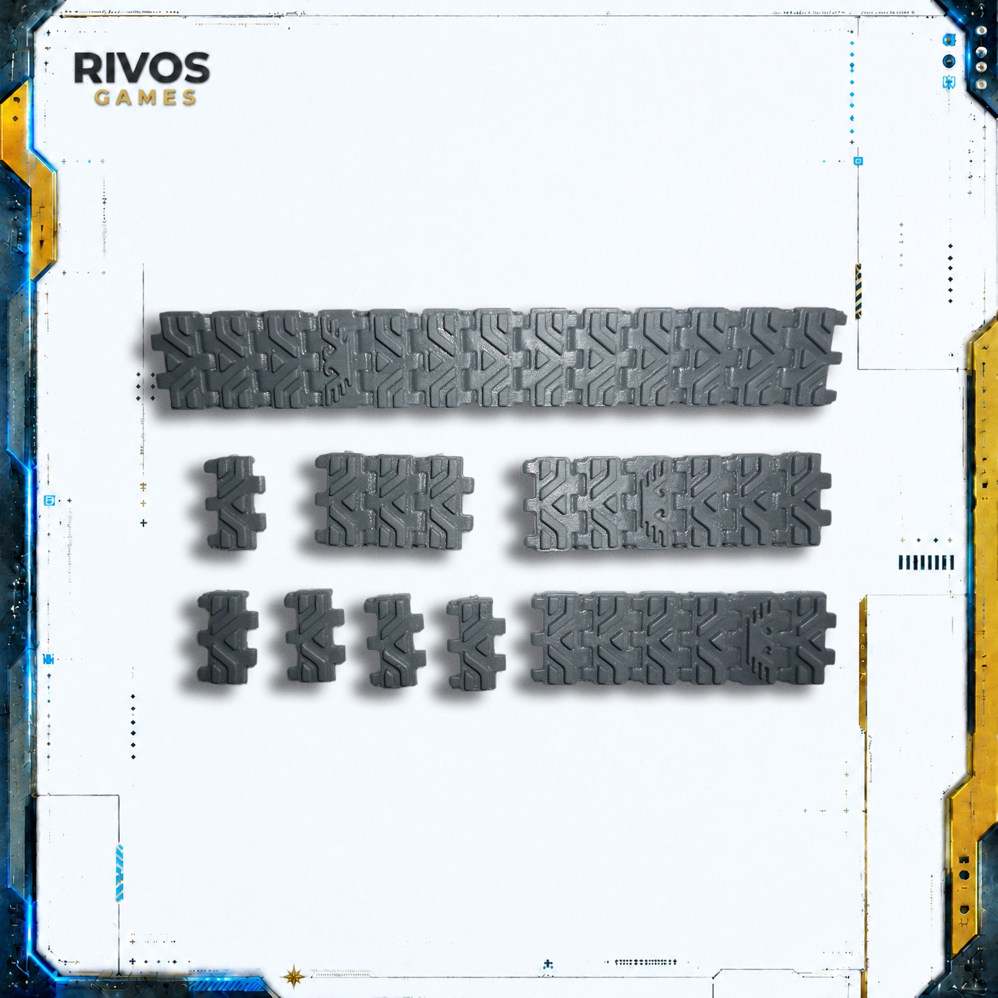Warhammer 40K Space Marines Land Raider Left Track - Bits (Bitz)