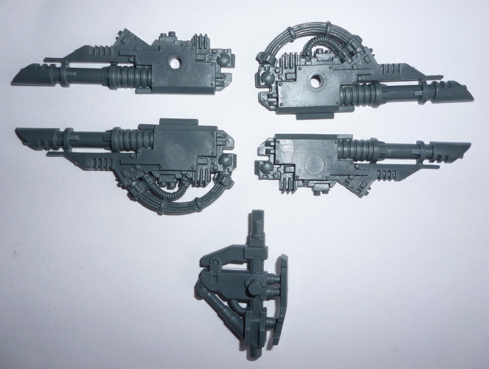 Space Marines Land Raider Twinlinked Lascannon - Space Marines - Authentic Sprue