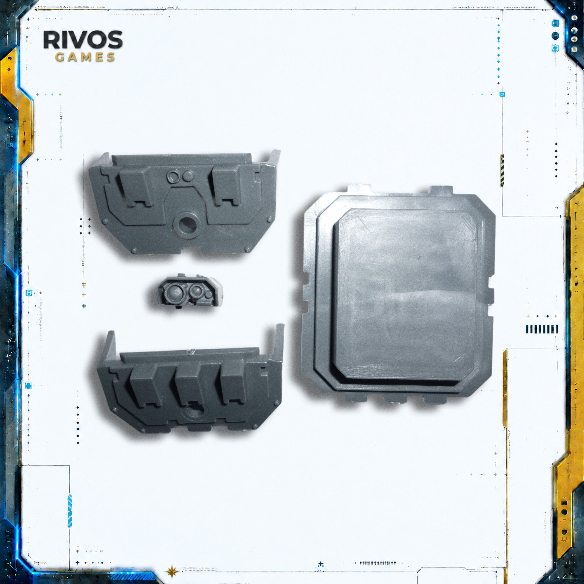 Warhammer 40K Space Marines Land Raider Sponson Assembly - Bits (Bitz)
