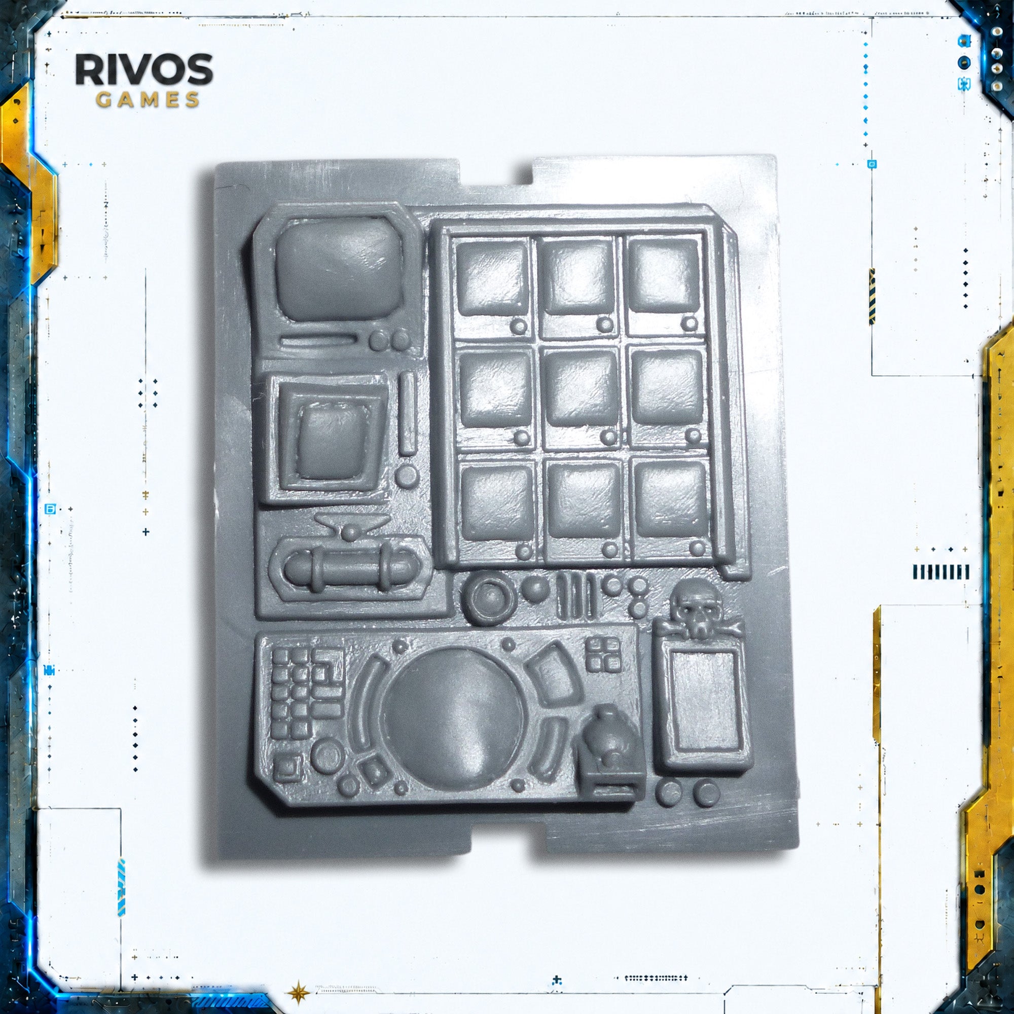 Warhammer 40K Space Marines Land Raider Control Panel - Bits (Bitz)