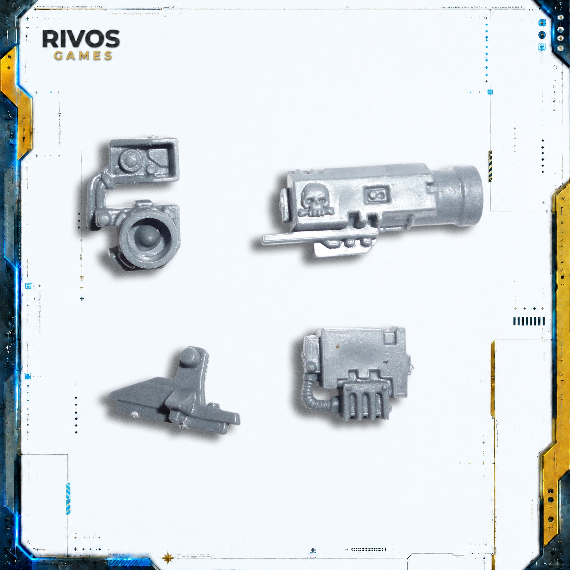 Warhammer 40K Space Marines Land Raider Hunter Killer Missile - Bits (Bitz)