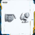 Warhammer 40K Space Marines Land Raider Searchlight - Bits (Bitz)