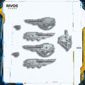 Warhammer 40K Chaos Space Marines Land Raider Twinlinked Lascannon - Bits (Bitz)