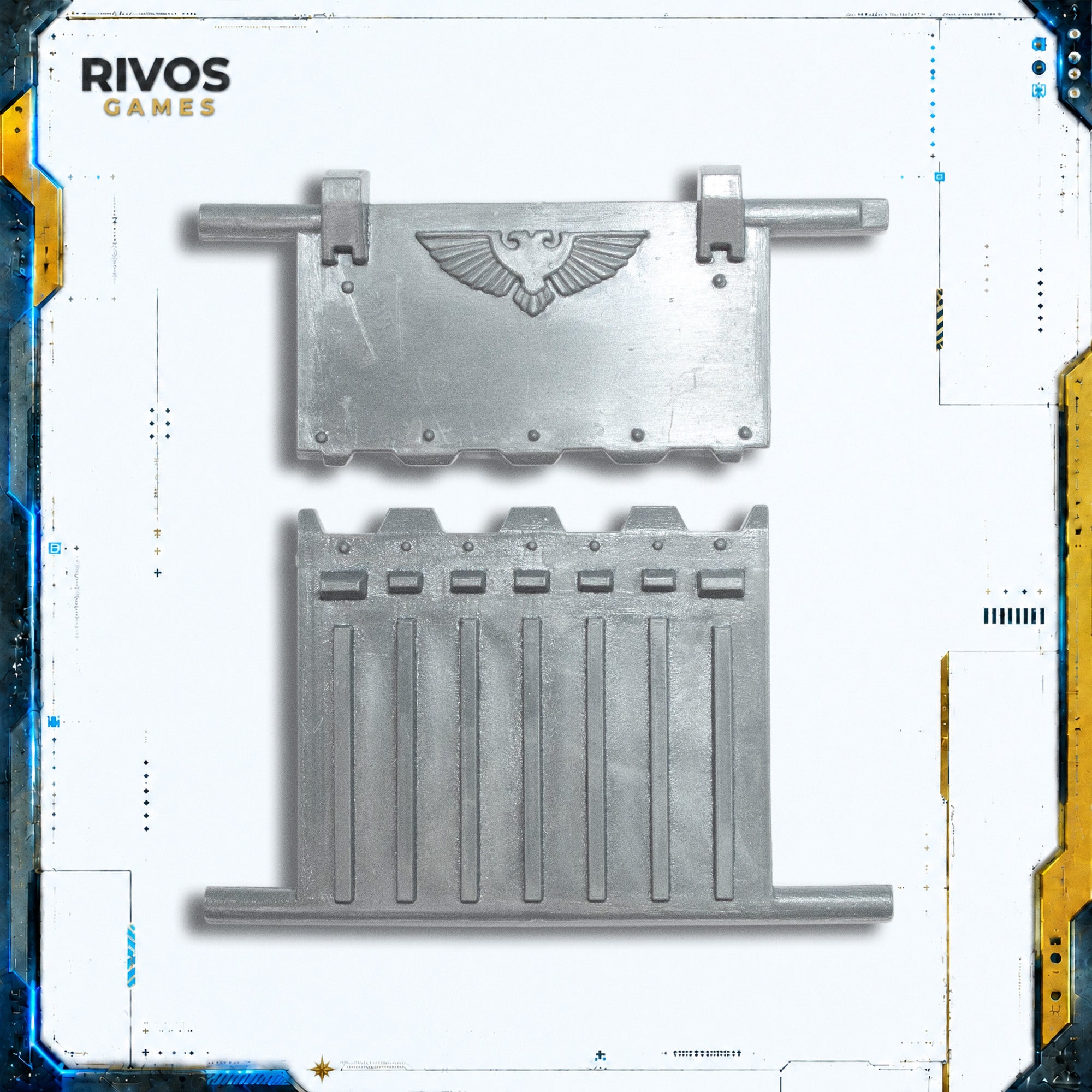 Warhammer 40K Chaos Space Marines Land Raider Assault Hatch - Bits (Bitz)