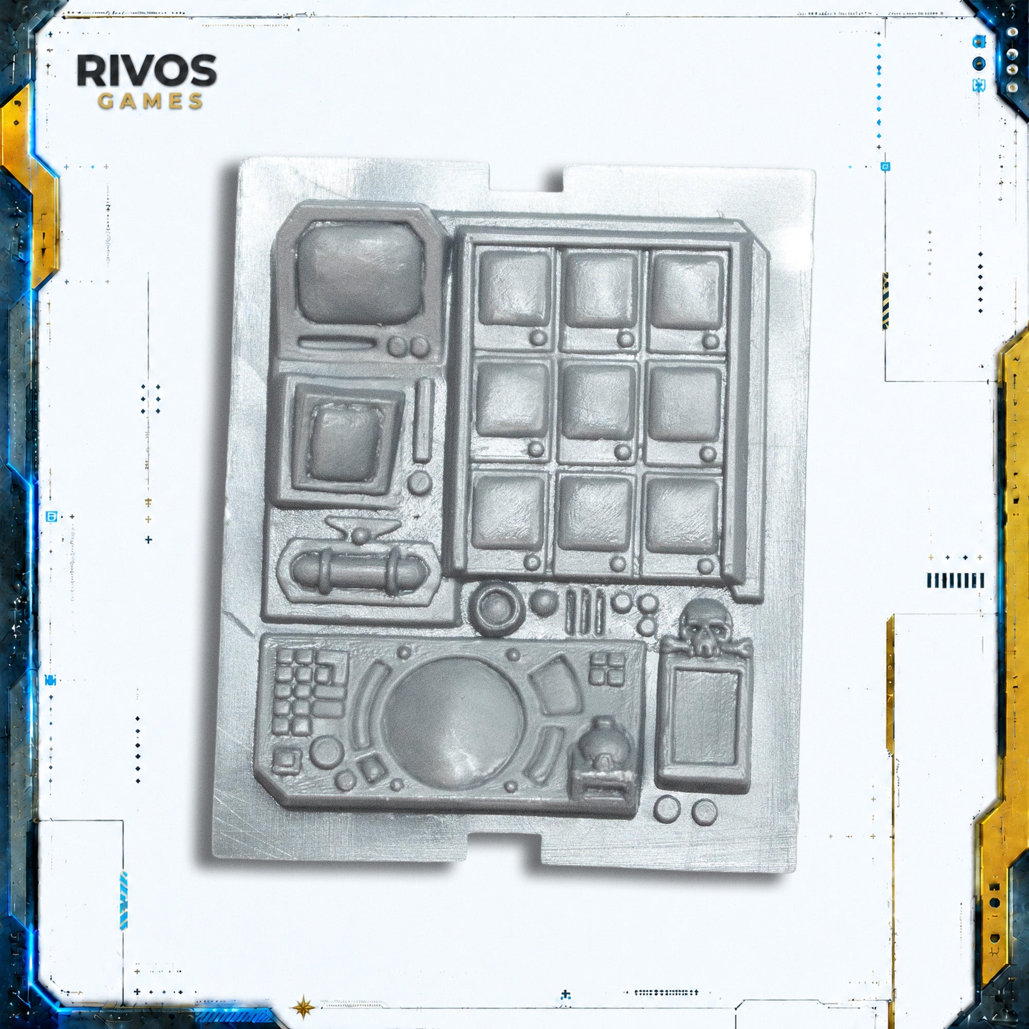 Warhammer 40K Chaos Space Marines Land Raider Control Panel - Bits (Bitz)