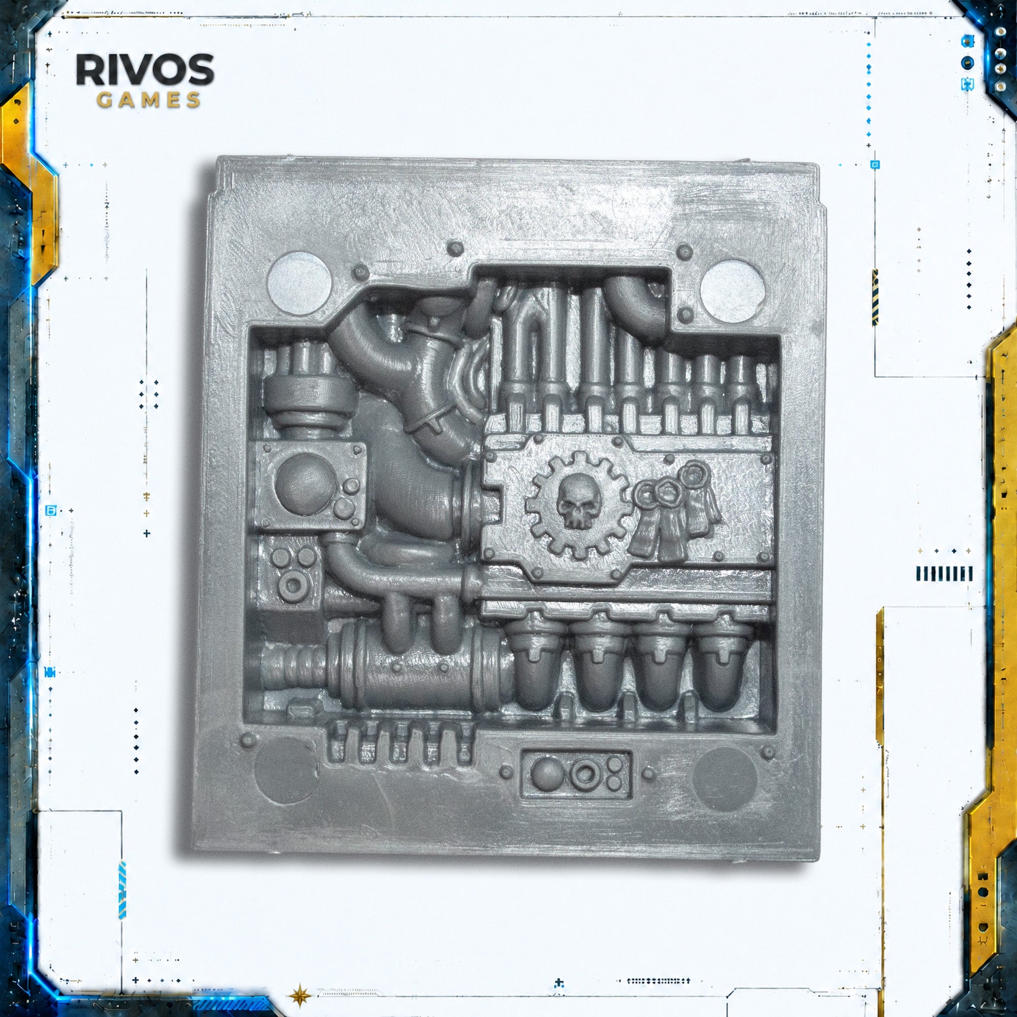 Warhammer 40K Chaos Space Marines Land Raider Engine Panel - Bits (Bitz)
